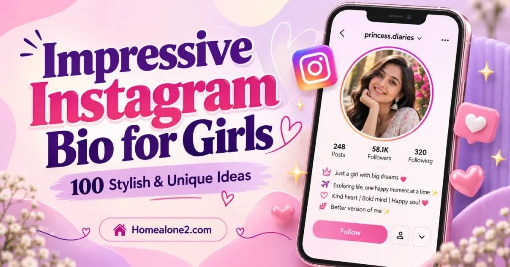 impressive instagram bio for girls